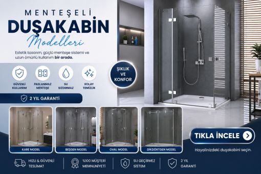 MENTEŞELİ DUŞAKABİNLER MENTEŞELİ DUŞAKABİNLER