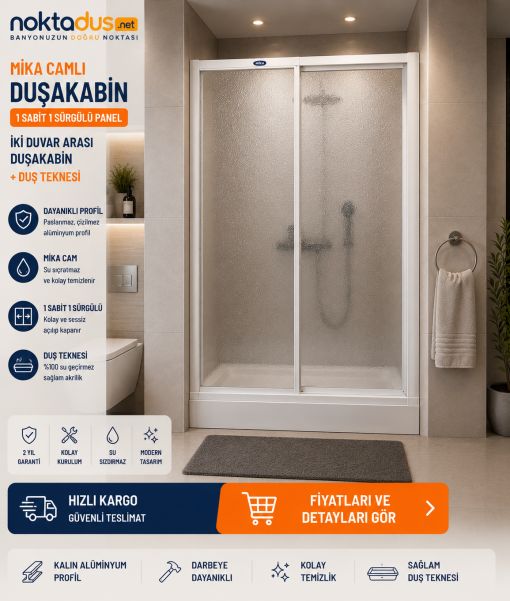 Mika Camlı Duşakabin ND312 