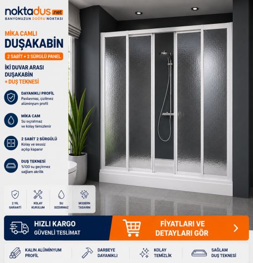 Mika Camlı Duşakabin ND313 