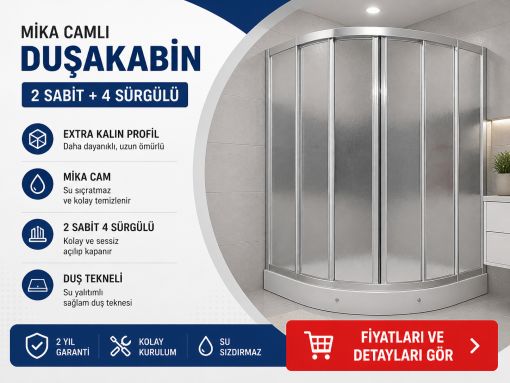 Mika Camlı Duşakabin ND320 