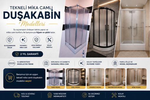 TEKNELİ MİKA DUŞAKABİNLER TEKNELİ MİKA DUŞAKABİNLER